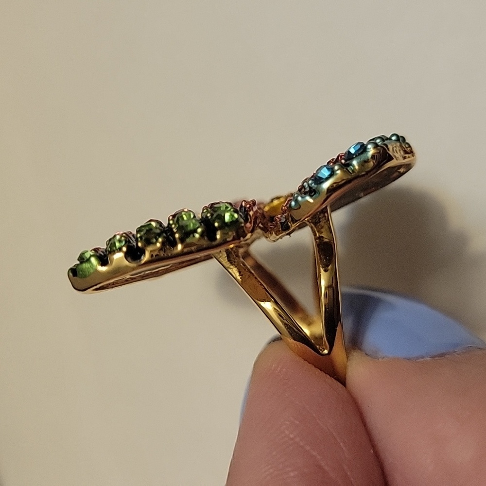 Statement Butterfly Ring - image 7